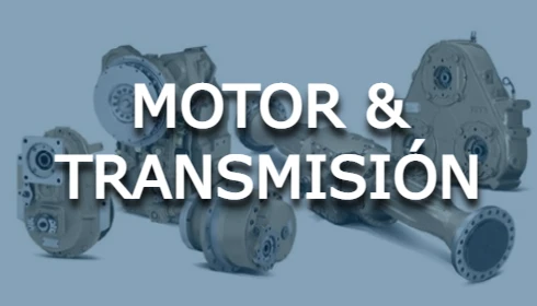 Repuestos motor y transmisión para maquinaria pesada Volvo